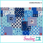 COTTON 100% PRINTED FABRIC:AP62402-1A, 1B & 1C